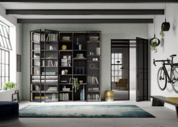 Alurahmendrehtür Rpe Und Swing Door Slim Line 2 Flügelig