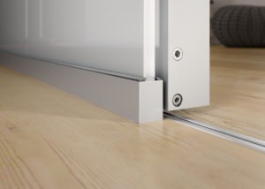 Detail S1200 +celoskleněná Příčka