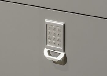 Elektronický Zámek Detail