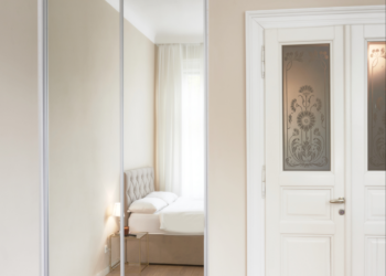 High ceilings and extra wide doors