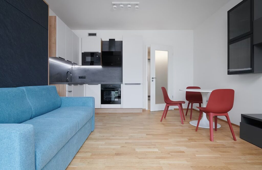 Garsoniéra Má 25 M2, Což Stačí Pro Jednu Až Dvě Osoby